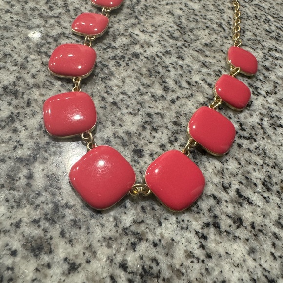 Pink Statement Necklace - Picture 2 of 3